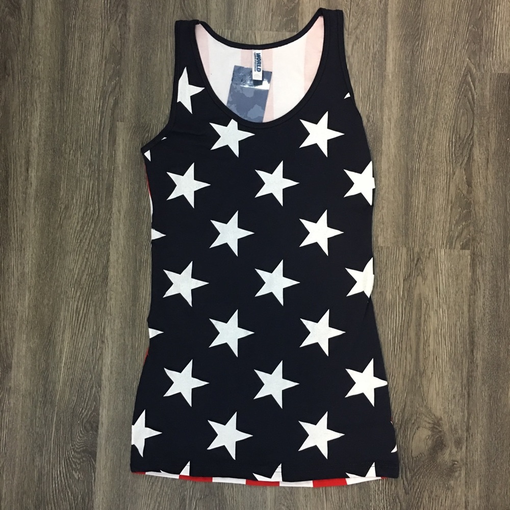 American Flag Top